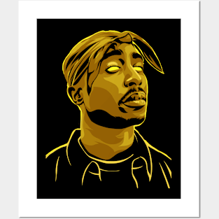 2 Pac Illustration Posters and Art